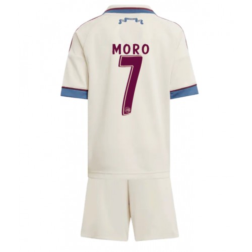 Maglia Calcio Ajax Raul Moro #7 Terza Divisa Bambino 2025-26 Manica Corta (+ pantaloncini)
